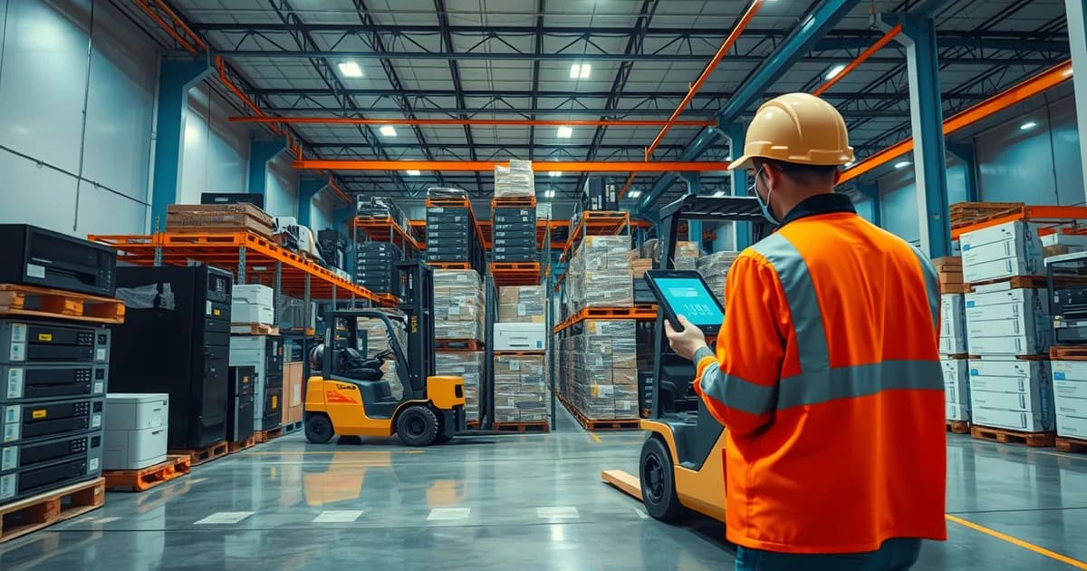 Reverse Logistics for B2B E-Waste Compliance